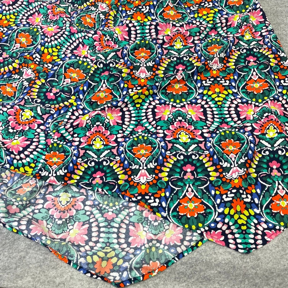 Old Navy Womens Small Floral Paisley Maxi Dress V-Neck Smocked Waist Cutout Back - Picture 8 of 15